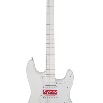 Custom Regent White Supreme Electric Guitar - Image 3
