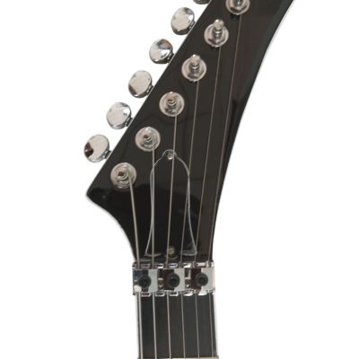 Custom Halo Matthias Jabs White Tremolo Korina Electric Guitar Scorpions Chrome Knobs - Image 7