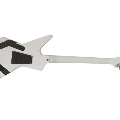 Custom Halo Matthias Jabs White Tremolo Korina Electric Guitar Scorpions Chrome Knobs - Image 6