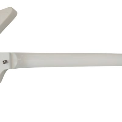 Custom Halo Matthias Jabs White Tremolo Korina Electric Guitar Scorpions Chrome Knobs - Image 4