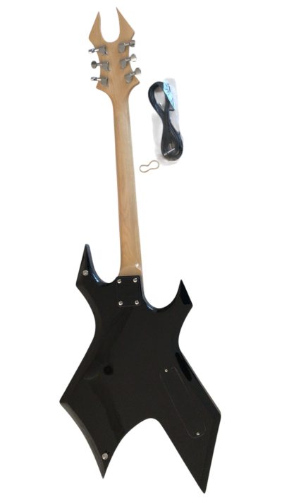 Custom Norturne Warlock Black Red Master Guitar - Image 17