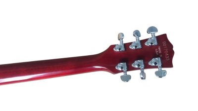 Custom Crown Eric George Lucy Red Flame Maple Top Electric Guitar - Image 7