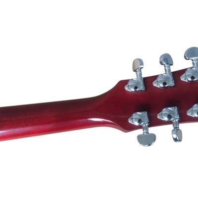 Custom Crown Eric George Lucy Red Flame Maple Top Electric Guitar - Image 7