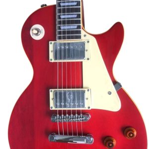 Custom Crown Eric George Lucy Red Flame Maple Top Electric Guitar