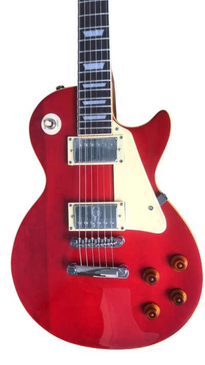 Custom Crown Eric George Lucy Red Flame Maple Top Electric Guitar