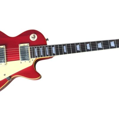 Custom Crown Eric George Lucy Red Flame Maple Top Electric Guitar - Image 2