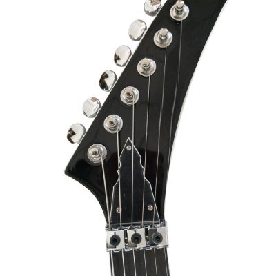 Custom Halo Special Kanji Jabs White Tremolo Korina Electric Guitar Scorpions Chrome Knobs - Image 6
