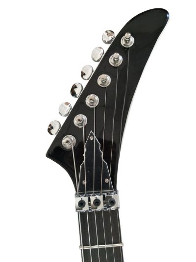 Custom Halo Special Kanji Jabs White Tremolo Korina Electric Guitar Scorpions Chrome Knobs - Image 6
