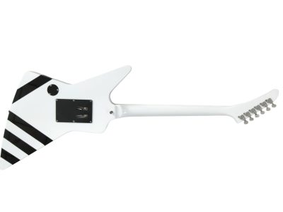 Custom Halo Special Kanji Jabs White Tremolo Korina Electric Guitar Scorpions Chrome Knobs - Image 5