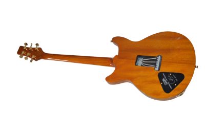 Custom Monarch Santana Yellow Quilted Maple Top Electric Guitar - Image 5