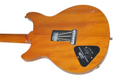 Custom Monarch Santana Yellow Quilted Maple Top Electric Guitar - Image 3