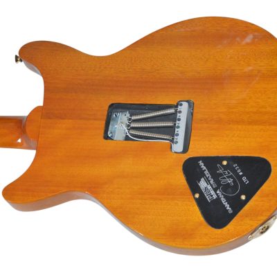 Custom Monarch Santana Yellow Quilted Maple Top Electric Guitar - Image 3