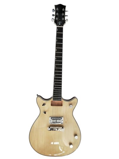 Custom Sovereign Malcolm Young I Hole G6131MYF Maple Wood Jet Electric Guitar - Image 3
