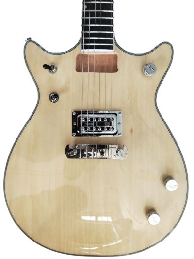 Custom Sovereign Malcolm Young I Hole G6131MYF Maple Wood Jet Electric Guitar
