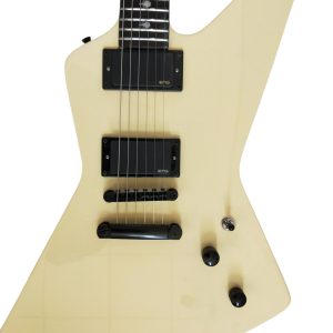 Custom Obsidian James Cream MX220 Explorer Guitar
