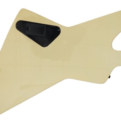 Custom Obsidian James Cream MX220 Explorer Guitar - Image 5