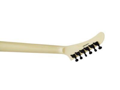 Custom Obsidian James Cream MX220 Explorer Guitar - Image 4