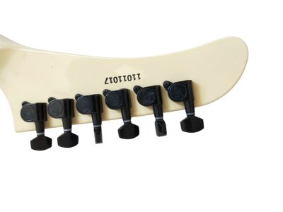 Custom Obsidian James Cream MX220 Explorer Guitar - Image 3