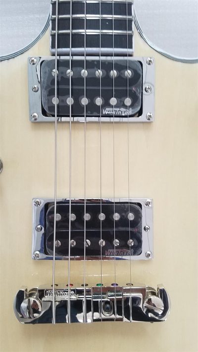 Custom Sovereign Malcolm Young G6131MYF Mahogany Wood Jet Electric Guitar - Image 9
