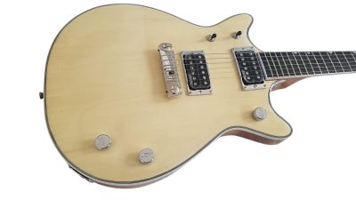Custom Sovereign Malcolm Young G6131MYF Mahogany Wood Jet Electric Guitar - Image 7