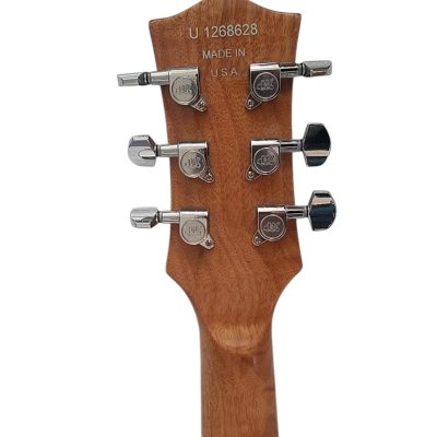 Custom Sovereign Malcolm Young G6131MYF Mahogany Wood Jet Electric Guitar - Image 4