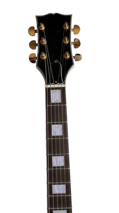 Custom Crown Figured Flame Maple Top Tobacco Sunburst Finish Guitar - Image 7