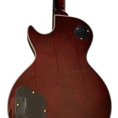 Custom Crown Figured Flame Maple Top Tobacco Sunburst Finish Guitar - Image 6