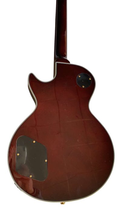 Custom Crown Figured Flame Maple Top Tobacco Sunburst Finish Guitar - Image 6