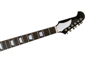 Custom Crown Firebird Platypus Johnny Vintage Sunburst Electric Guitar Mini Humbuckers - Image 6