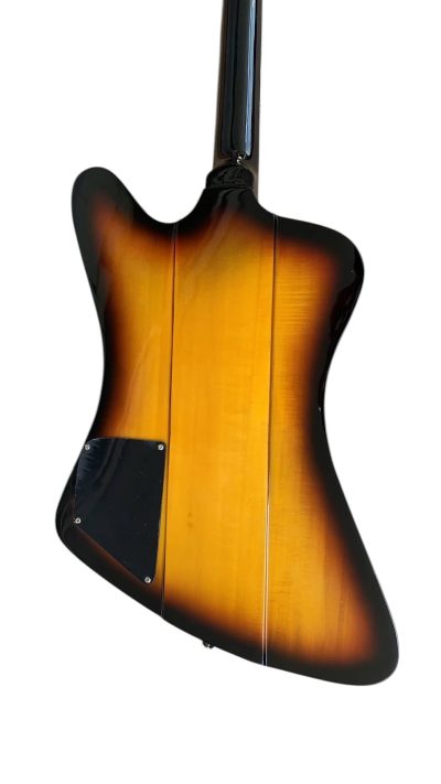 Custom Crown Firebird Platypus Johnny Vintage Sunburst Electric Guitar Mini Humbuckers - Image 5