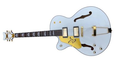 Custom Sovereign Falcon White Billy Fhole Electric Guitar - Image 10