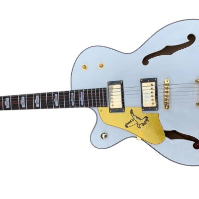 Custom Sovereign Falcon White Billy Fhole Electric Guitar - Image 10