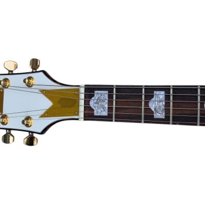 Custom Sovereign Falcon White Billy Fhole Electric Guitar - Image 8