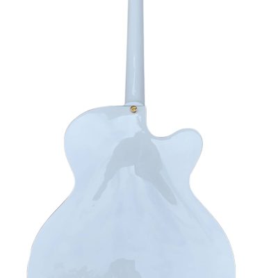 Custom Sovereign Falcon White Billy Fhole Electric Guitar - Image 6