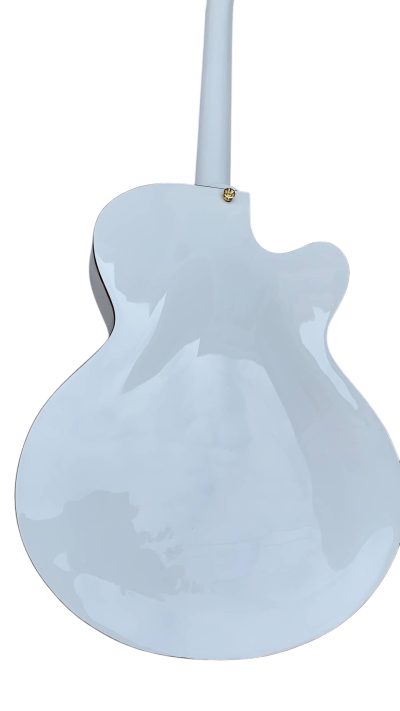 Custom Sovereign Falcon White Billy Fhole Electric Guitar - Image 5