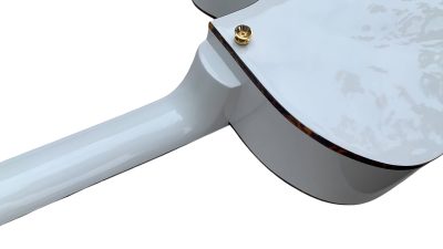 Custom Sovereign Falcon White Billy Fhole Electric Guitar - Image 4