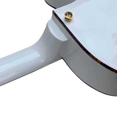 Custom Sovereign Falcon White Billy Fhole Electric Guitar - Image 4