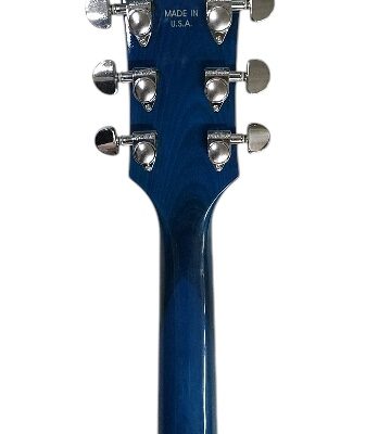 Custom Crown Ace Frehley Kiss Heritage Blue Quilted Maple Top Electric Guitar - Image 3
