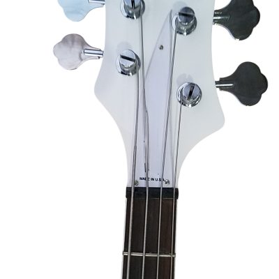 Custom Nova 4003 White Chrome Hardware 4 String Bass Reddish Brown Tortoiseshell Pickguard - Image 7