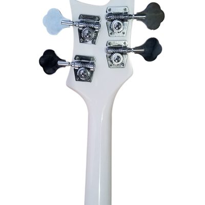 Custom Nova 4003 White Chrome Hardware 4 String Bass Reddish Brown Tortoiseshell Pickguard - Image 4