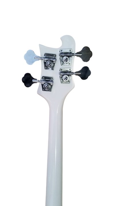 Custom Nova 4003 White Chrome Hardware 4 String Bass Reddish Brown Tortoiseshell Pickguard - Image 4