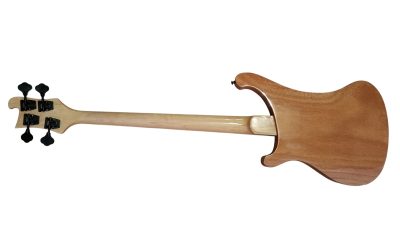 Custom Nova 4003W Walnut Natural Black Hardware 4 String Bass - Image 7