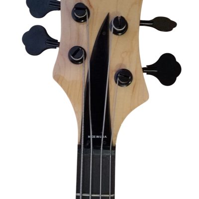 Custom Nova 4003W Walnut Natural Black Hardware 4 String Bass - Image 6