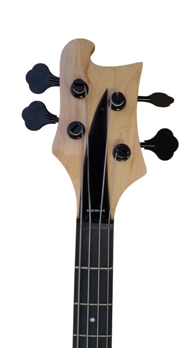Custom Nova 4003W Walnut Natural Black Hardware 4 String Bass - Image 6