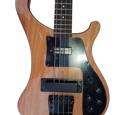 Custom Nova 4003W Walnut Natural Black Hardware 4 String Bass