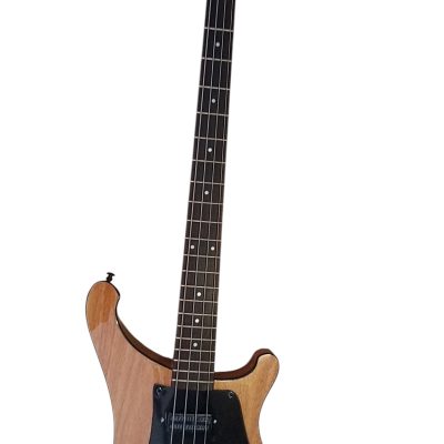 Custom Nova 4003W Walnut Natural Black Hardware 4 String Bass - Image 4
