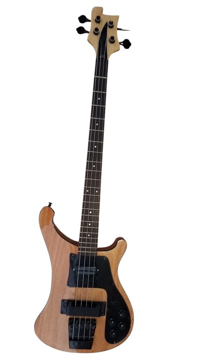 Custom Nova 4003W Walnut Natural Black Hardware 4 String Bass - Image 4
