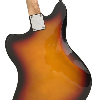 Custom Regent Vintage Jaguar Kurt Sunburst Finish Electric Guitar - Image 3
