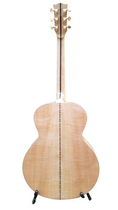Custom Crown SJ200 Elvis Natural Studio Acoustic Electric Guitar Moustache Bridge - Image 12