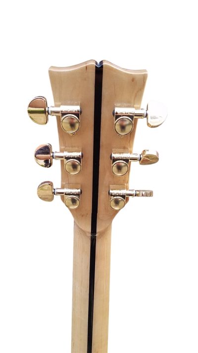 Custom Crown SJ200 Elvis Natural Studio Acoustic Electric Guitar Moustache Bridge - Image 11